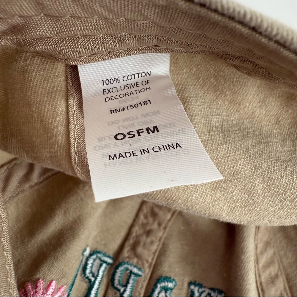 Kids Happy Vibes Baseball Hat - Picture 7 of 8